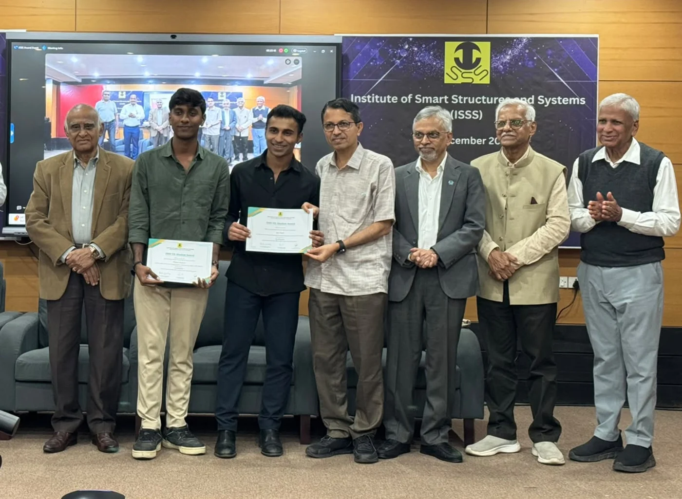 ISSS award ceremony